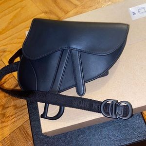 Dior belt bag black